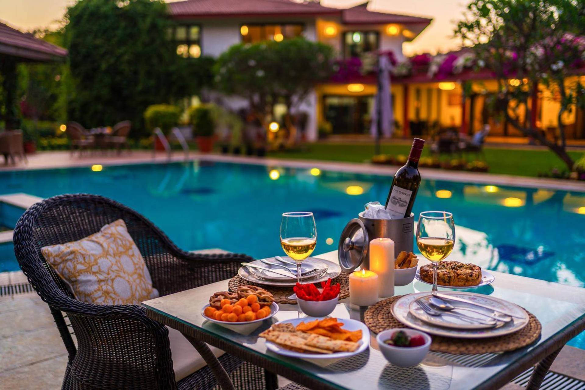 אליבאוג Stayvista At Moksh Villa - Bbq & Jacuzzi מראה חיצוני תמונה